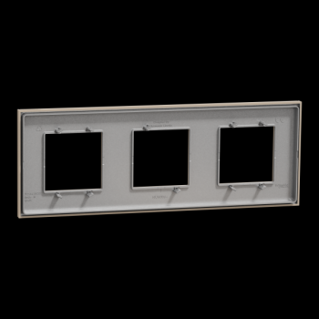  Unica D plaq taupe 3P 