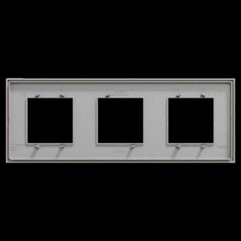  Unica D plaq taupe 3P 