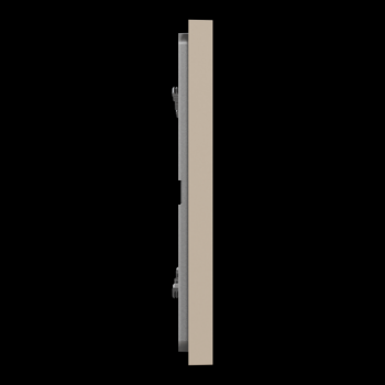  Unica D plaq taupe 3P 