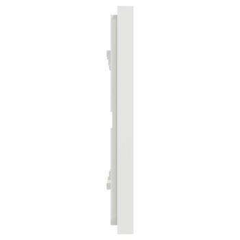  Unica D plaq blanc/argent 3P 