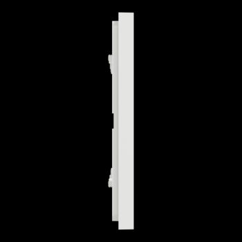  Unica D plaq blanc/argent 3P 