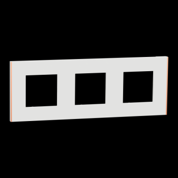  Unica D plaq blanc/cuivre 3P 