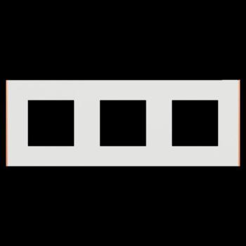  Unica D plaq blanc/cuivre 3P 