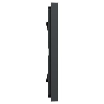  Unica D plaq anth/argent 3P 