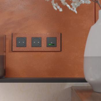  Unica D plaq terracotta 3P 