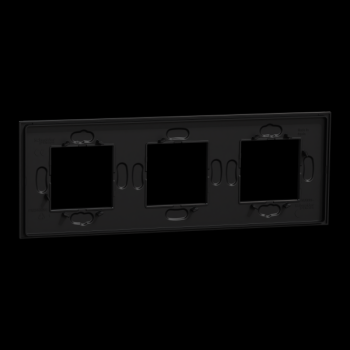  Unica D plaq gomme noire 3P 