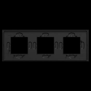  Unica D plaq gomme noire 3P 