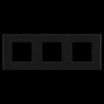  Unica D plaq recycl noir 3P 