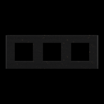  Unica D plaq recycl noir 3P 