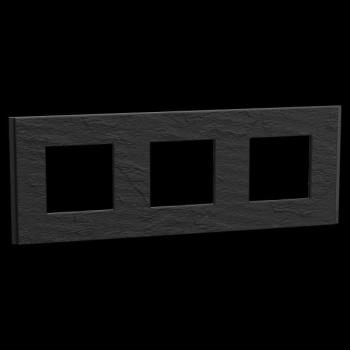  Unica D plaq ardoise 3P 