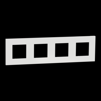  Unica D plaq blanc 4P 