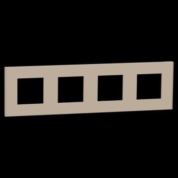  Unica D plaq taupe 4P 