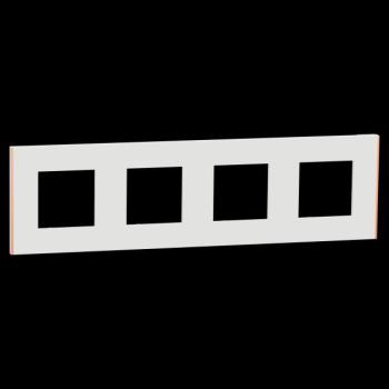  Unica D plaq blanc/cuivre 4P 