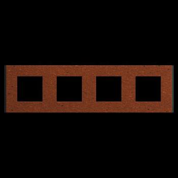  Unica D plaq terracotta 4P 