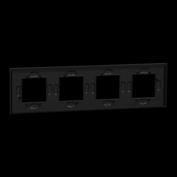  Unica D plaq gomme noire 4P 