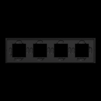  Unica D plaq gomme noire 4P 