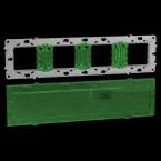  Support fixation 10m/4P zamac 