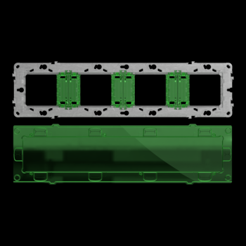  Support fixation 10m/4P zamac 