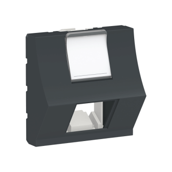  Prise 1 RJ45 S-One inc 2m Anth 