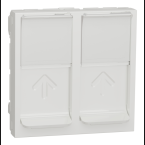  Prise 2 RJ45 S-One 2m Blanc 