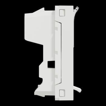  Prise 1 RJ45 Keyst 1m Blc ant 