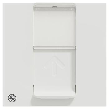  Prise 1 RJ45 Keyst 2m Blc ant 