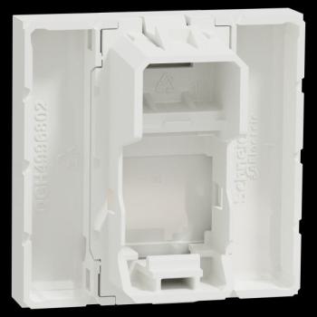  Prise 1 RJ45 Keyst 2m Blc ant 