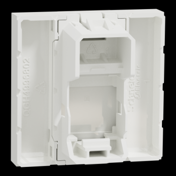  Prise 1 RJ45 Keyst 2m Blc ant 