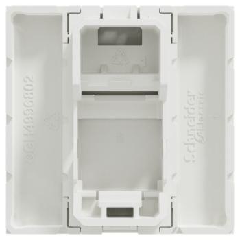  Prise 1 RJ45 Keyst 2m Blc ant 