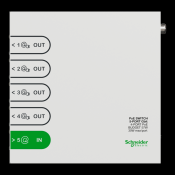  Resi9 SWITCH ETH POE 5P 1GBIT 