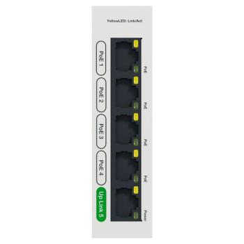 Resi9 SWITCH ETH POE 5P 1GBIT 