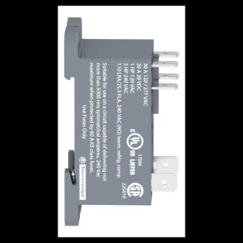  relais RP fixe 2F 25A 12VDC 