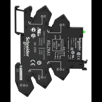 relais + embase 1OF 6A 24V 