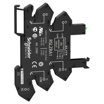  embase RSL 12/24VACDC ressort 