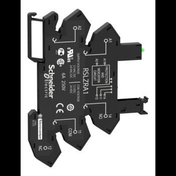  embase RSL 12/24VACDC ressort 