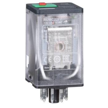  relais RUM 2OF 10A 120VAC 