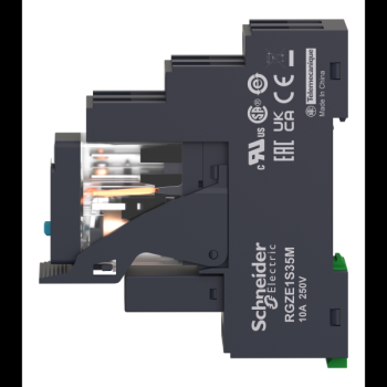  relais + embase 1OF 10A 24VDC 