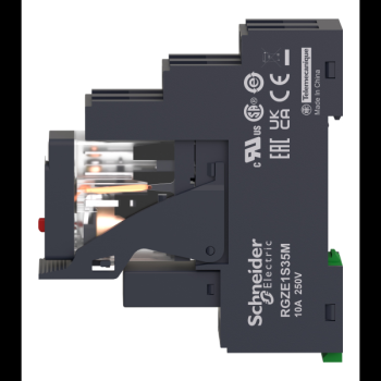  relais + embase 2OF 5A 230VAC 