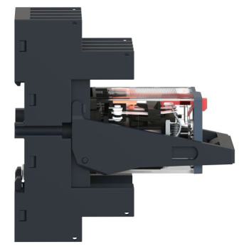  relais + embase 2OF 12A 24VAC 