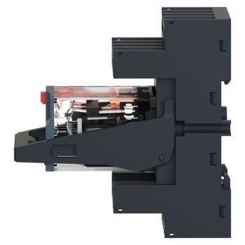  relais + embase 2OF 12A 24VAC 