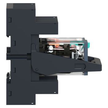  relais + embase 4OF 6A 24VAC 