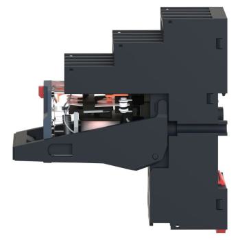  relais + embase 4OF 6A 230VAC 