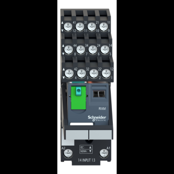  relais + embase 4OF 6A 24VDC 