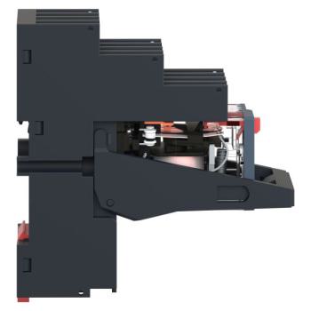  relais + embase 4OF 6A 230VAC 