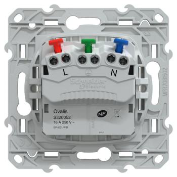  Prise 2P+T affleurante Blanc 