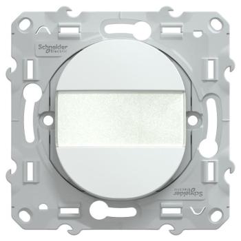  Poussoir Porte Etiquette Blanc 