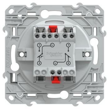  Combi VV + Poussoir Blanc 