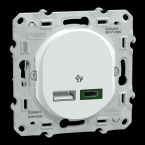  Chargeur USBA 7,5W+C 45W Blanc 