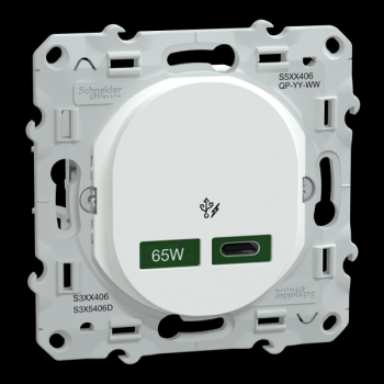  Chargeur USB-C 65W Blanc 