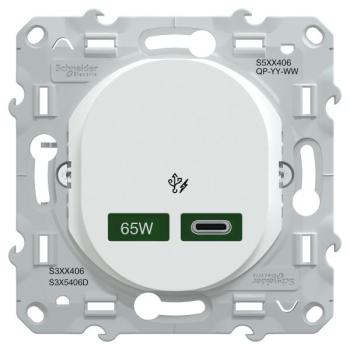  Chargeur USB-C 65W Blanc 